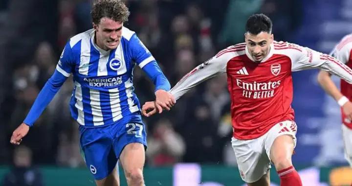 英超專家小組認定布萊頓被漏判點球，阿森納第3次因VAR誤判逃點