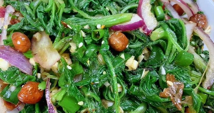 這菜不起眼，比薺菜韭菜還鮮嫩，3月農村遍地是，隨手一拌真鮮美