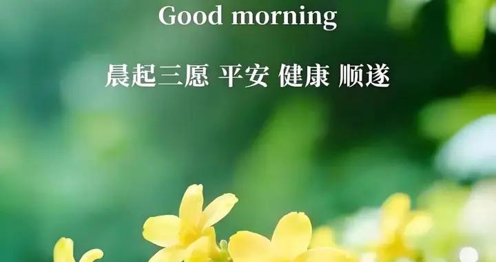 早安週二：心有陽光者，風雨中也能尋見彩虹，新的一天從微笑開始