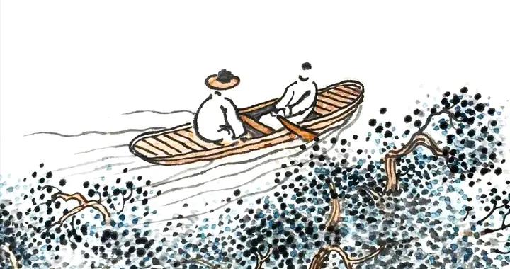 自由 | 老樹：心中卻想弄扁舟，划向煙波無盡處 ​​​
