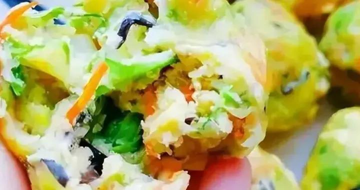 春天就饞這口！用它做的粗糧糰子，軟嫩鮮香，連喫3天都不膩