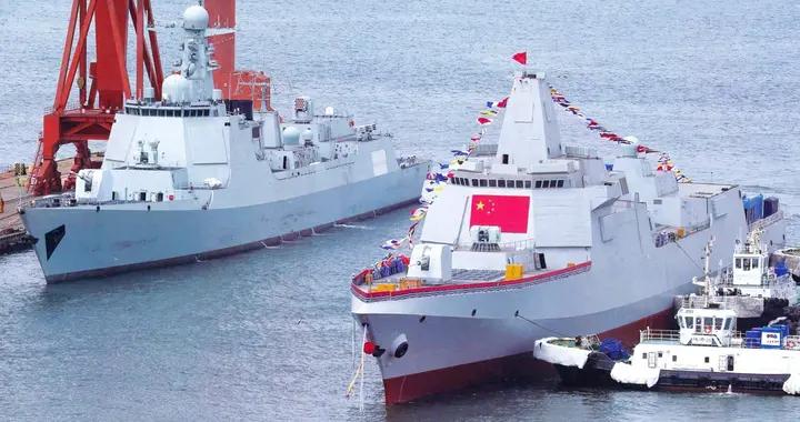 055已下水14艘！052驅逐艦進入退役倒計時，新“哈爾濱”將上線