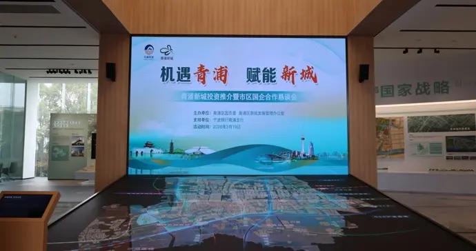 深化市區國企協同，聚力青浦新城建設