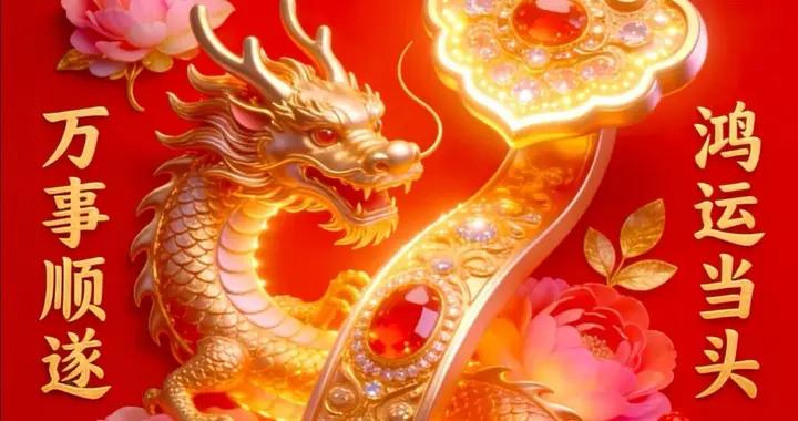 二月二 龍抬頭 早安祝福美圖精選