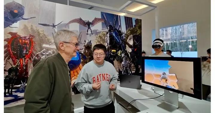 蘋果 CEO 庫克對話雷鳥創新，攜手共繪空間計算新藍圖