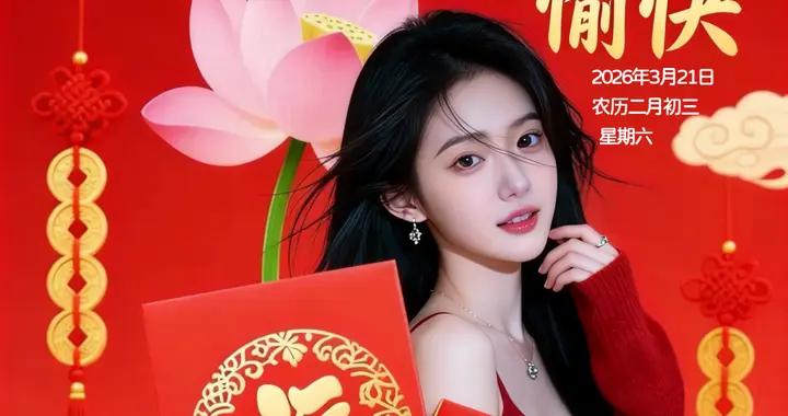 3月21日-星期六美女早安圖片 週六早安祝福圖片