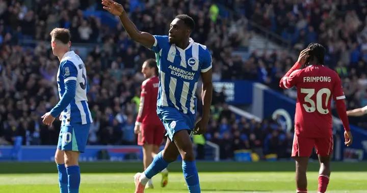 1平3負，利物浦近4次英超客戰布萊頓一勝難求