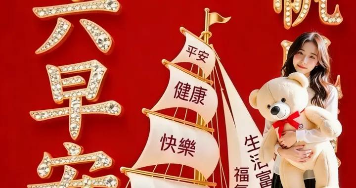 2026年3月21日 星期六 農曆二月初三 週六美女早安送祝福圖片配文案