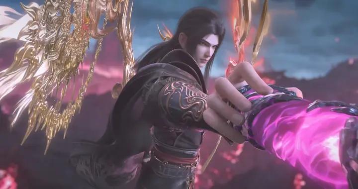 蕭炎吊打魂風，魂滅生追殺蕭炎，蕭炎毀滅火蓮打傷他