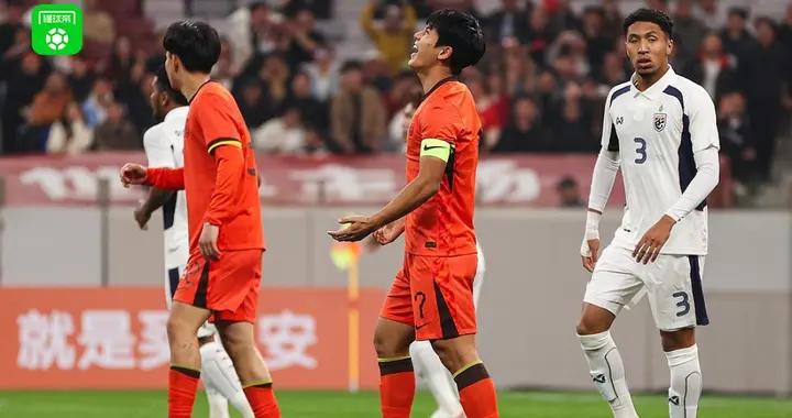 U23國足2-2泰國U23，王博豪傷退，向餘望、李新翔破門