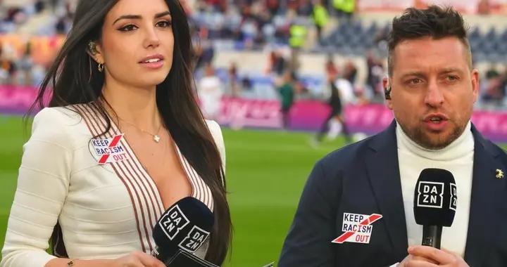 意甲女記者穿高跟鞋秀球技，獲球迷稱讚：“球感極佳 ”