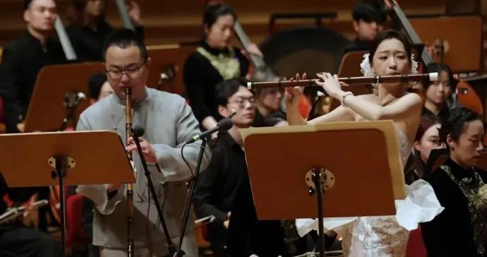當絲竹管絃遇見千年詩詞，民族管絃樂《唐詩·宋詞兩座城》亮相“上海之春”
