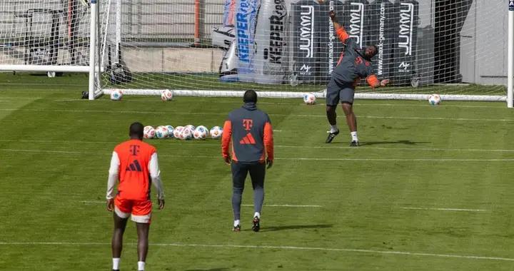 圖片報：孔帕尼助理首次參加拜仁場上訓練，並陪於帕一同加練