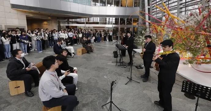 賞櫻、聽樂、玩手作，上海環球金融中心“春日喚醒計劃”邀你共赴春約