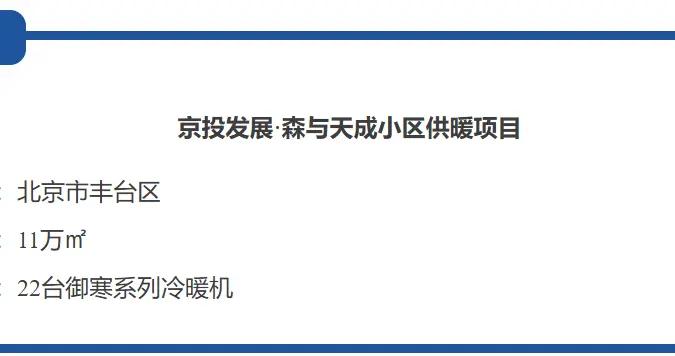 口碑案例丨北京11萬㎡商住供暖標杆，紐恩泰賦能多元業態溫暖升級