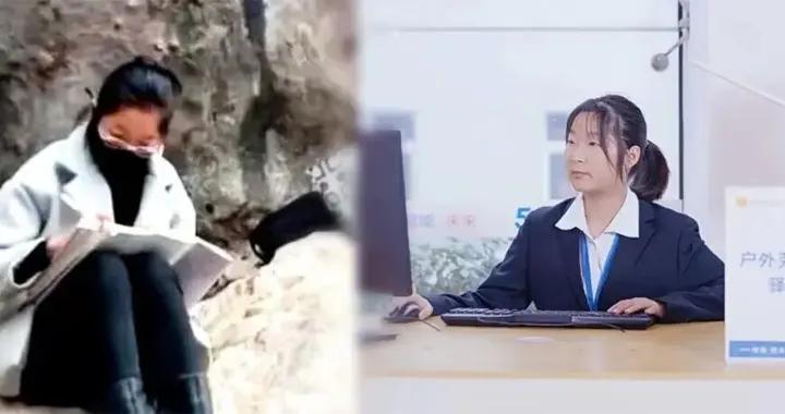 6年前在懸崖邊上網課的女孩，有了新身份！