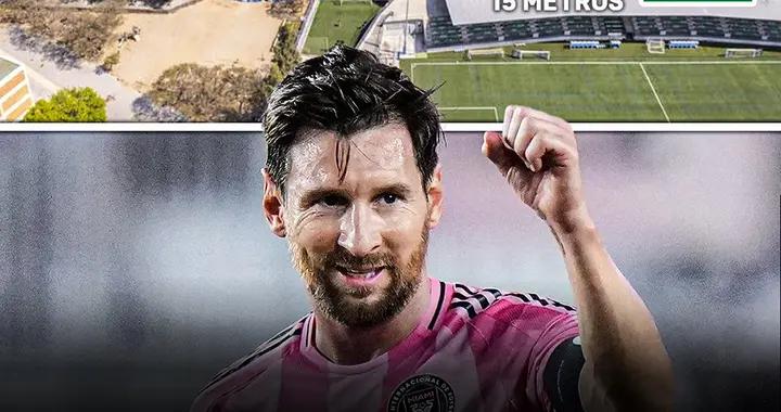 太近了，梅西收購的科爾內利亞俱樂部距西班牙人主場僅15米