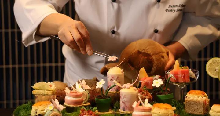 把春天端上桌几 把詩意裝進盤盞