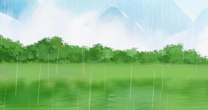 明日穀雨，記得：1要洗，2要做，3要喫，4要喝，安康順遂迎夏天