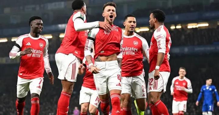 英超賽季最後6輪比賽中，阿森納近12場贏了9場且僅輸一場
