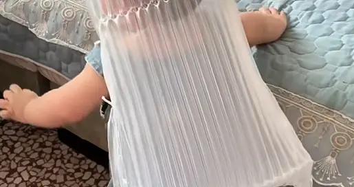 網購完剩下的“快遞氣柱袋”都能拿來幹嘛？網友的點子，絕了
