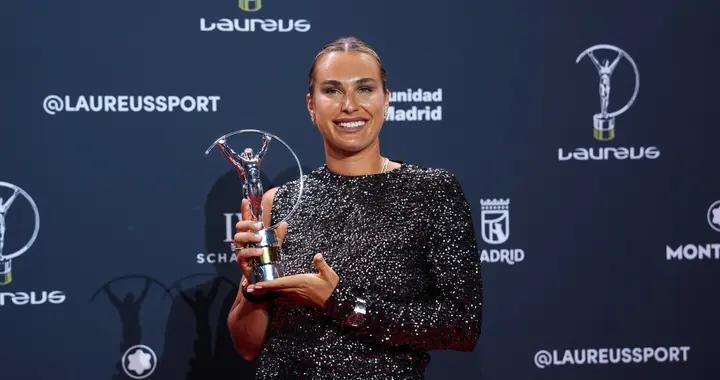 薩巴倫卡當選勞倫斯最佳女運動員，成第五位獲此殊榮的網球選手