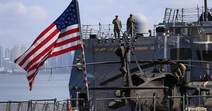 2艘油輪硬闖海峽，美軍出動驅逐艦攔截，佩澤希齊揚下達通牒！
