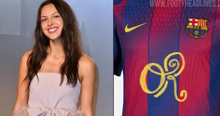 足球裝備網：巴薩將身穿與美國歌手奧利維亞的聯名球衣參加國家德比