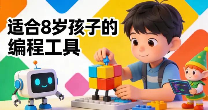 盤點4款適合8歲孩子的編程工具，快來看一看