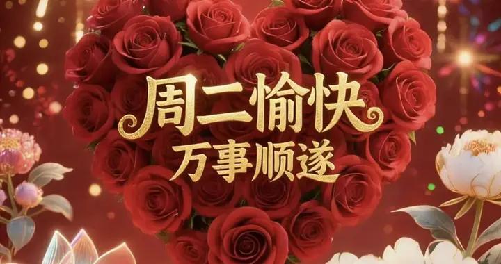 願您新的一天，笑口常開，心想事成！