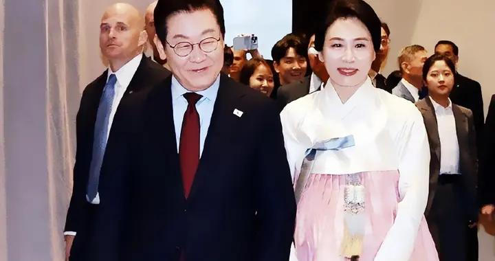 韓國第一夫人穿太出彩，玫紅長裙呈現漢服民族之美，笑容好治癒