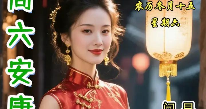 週六早安問候美圖|好運天天和你伴，帶來平安與健康。