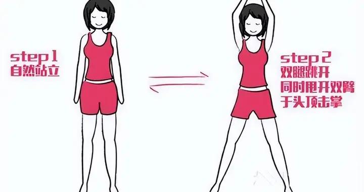 每天1000個開合跳訓練，這些好處不請自來