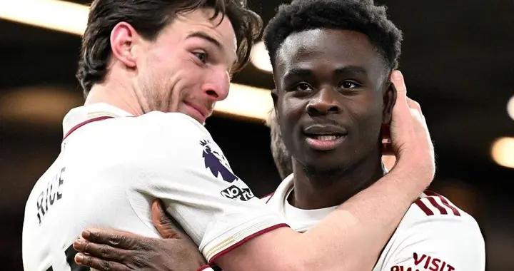 參與105球追平小法，薩卡升至阿森納隊史英超參與進球榜第六