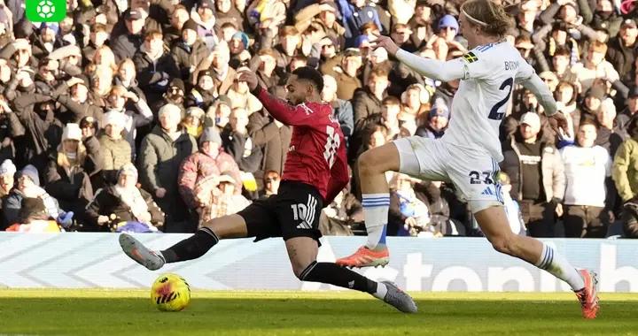 劍南春丨曼聯1-1利茲聯，阿倫森破門，齊爾克澤助攻庫尼亞扳平