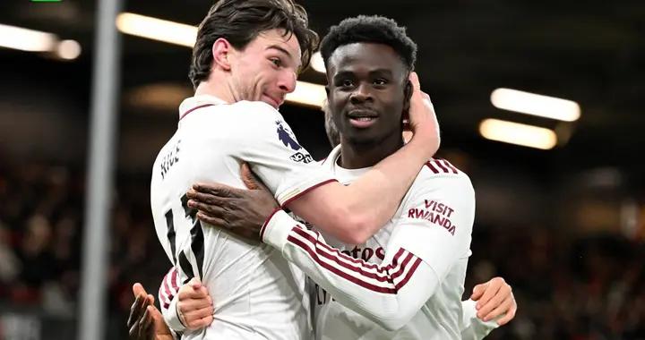 劍南春｜阿森納3-2伯恩茅斯，賴斯雙響，加布裏埃爾破門+送禮