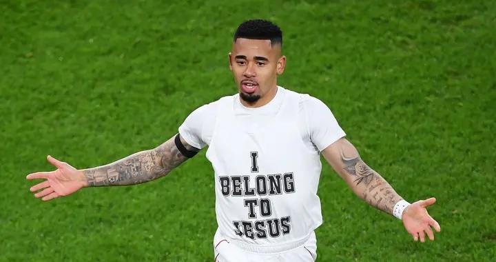 倫敦足球：根據英足總相關規定，熱蘇斯或因展示宗教標語受罰