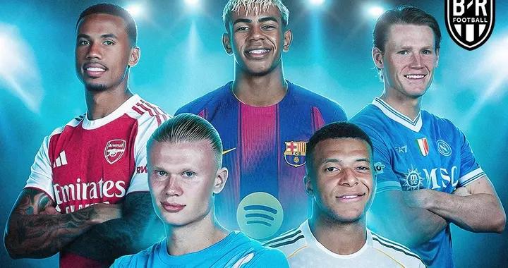 B/R評2025年25大球星：登貝萊居首，姆巴佩第二，亞馬爾第7