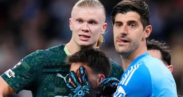 左右爲“男”，居萊爾社媒曬照：被哈蘭德與庫爾圖瓦“夾擊”