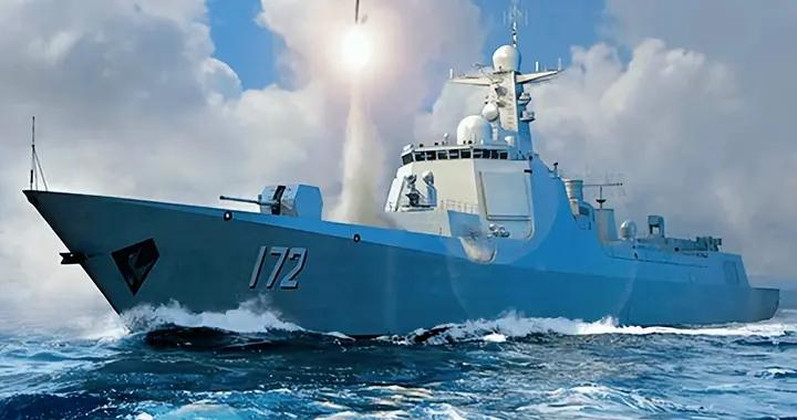 中國052D變身海警船首次亮相，臺方船隻現場喊話竟然急到破防！