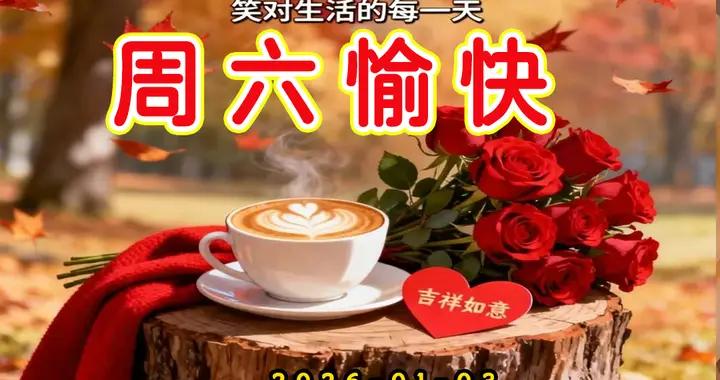 週六早安問候美圖|希望你無論身處何地，都能保持快樂的心情