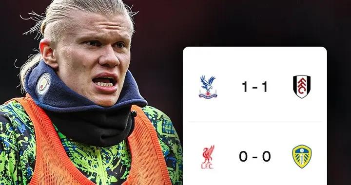 英超單天4場比賽有3場0-0，爲歷史第二次