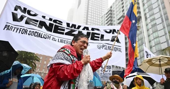 全美105個城市抗議，一名委內瑞拉裔示威者說了別人不敢說的話