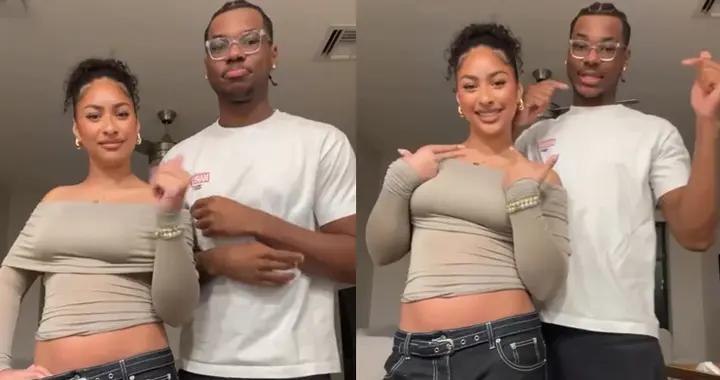 詹皇18歲兒子秀恩愛！女友身材火辣，NBA星二代，享無盡財富