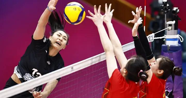 女排超級聯賽| 北京北冰洋主場3比2戰勝遼寧東港草莓