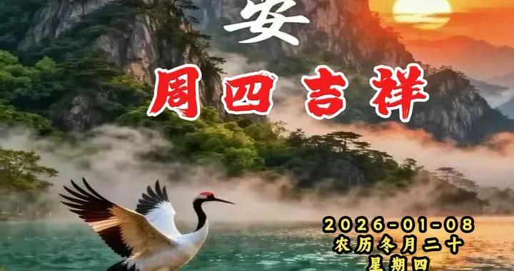 週四早安圖片|於煙火尋常中覓得清歡，在歲月平實處收穫豐盈。