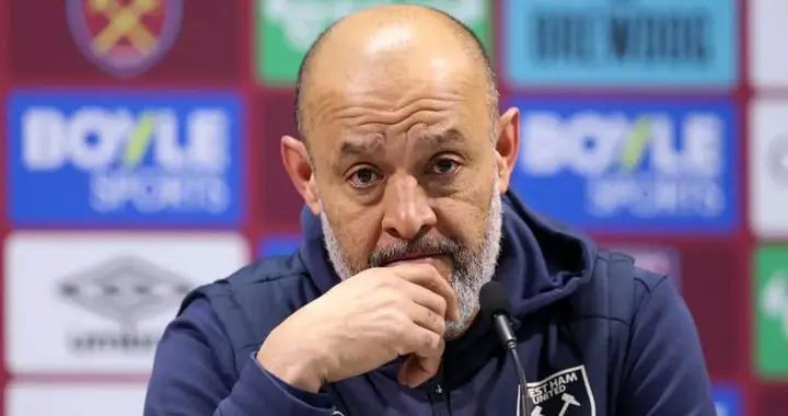 天空：西漢姆聯將繼續信任努諾，俱樂部今天開會討論引援問題