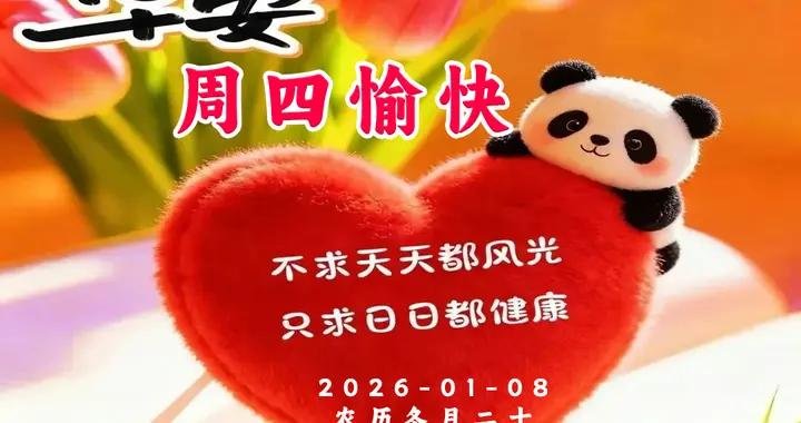 週四早安圖片|知足常樂心情好，隨遇而安精神好