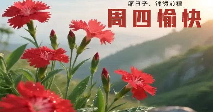 週四早安問候美圖|一生平安相伴，嶄新的此刻，贈你寧靜欣然