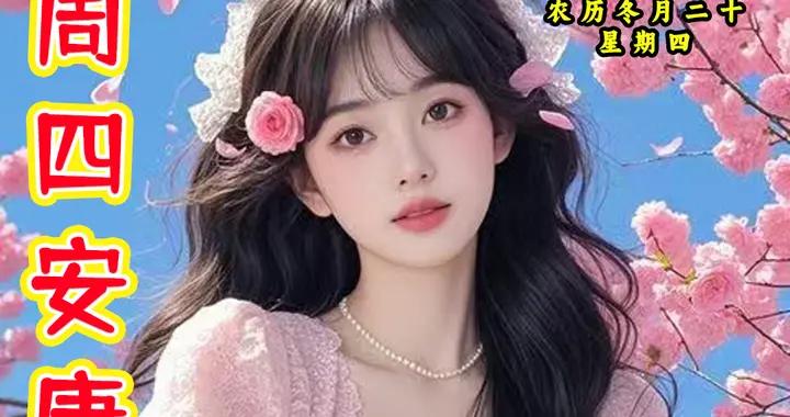 週四早安動態問候美圖